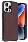 Apple iPhone 14 Pro Max Kılıf Aras Deri Kapak - Bordo