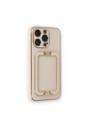 Apple iPhone 14 Pro Max Kılıf Coco Elit Kapak - Gold