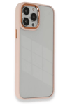 Apple iPhone 14 Pro Max Kılıf Dora Kapak - Pudra