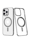 Apple iPhone 14 Pro Max Kılıf Element Magneticsafe Sert Kapak - Gümüş