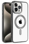 Apple iPhone 14 Pro Max Kılıf Kronos Magsafe Kapak - Siyah