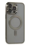 Apple iPhone 14 Pro Max Kılıf Kross Magneticsafe Kapak - Titan Gri