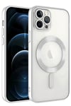 Apple iPhone 14 Pro Max Kılıf Kross Magneticsafe Kapak - Gümüş