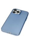 Apple iPhone 14 Pro Max Kılıf Modos Metal Kapak - Mavi