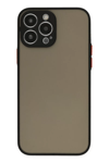 Apple iPhone 14 Pro Max Kılıf Montreal Silikon Kapak - Siyah