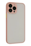 Apple iPhone 14 Pro Max Kılıf Montreal Silikon Kapak - Pembe