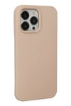 Apple iPhone 14 Pro Max Kılıf Nano içi Kadife Silikon - Pudra