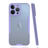Apple iPhone 14 Pro Max Kılıf Platin Silikon - Lila