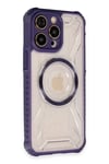 Apple iPhone 14 Pro Max Kılıf Prag Magneticsafe Kapak - Derin Mor
