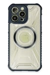 Apple iPhone 14 Pro Max Kılıf Prag Magneticsafe Kapak - Lacivert
