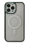 Apple iPhone 14 Pro Max Kılıf Room Magneticsafe Silikon - Köknar Yeşili