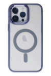 Apple iPhone 14 Pro Max Kılıf Room Magneticsafe Silikon - Sierra Blue