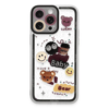 Apple iPhone 14 Pro Max Kılıf Sweet Desenli Silikon Kapak - Sarı