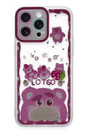 Apple iPhone 14 Pro Max Kılıf Sweet Desenli Silikon Kapak - Pembe