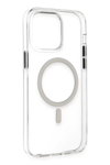Apple iPhone 14 Pro Max Kılıf Tron Şeffaf Magsafe Kapak - Şeffaf