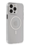 Apple iPhone 14 Pro Max Kılıf Tron Şeffaf Magsafe Kapak - Şeffaf