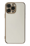 Apple iPhone 14 Pro Max Kılıf Volet Silikon - Beyaz