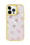 Apple iPhone 14 Pro Max Lumi Desenli Kapak - Sarı