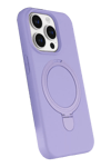 Apple iPhone 14 Pro Max Regal Magsafe Standlı Kapak - Lila
