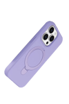 Apple iPhone 14 Pro Max Regal Magsafe Standlı Kapak - Lila