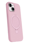 Apple iPhone 14 Regal Magsafe Standlı Kapak - Açık Pembe