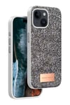 Apple iPhone 15 Bright Simli Kapak - Gümüş