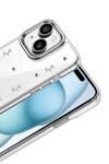 Apple iPhone 15 Fiyonk Desenli Kapak - Desen 4