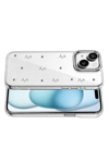 Apple iPhone 15 Fiyonk Desenli Kapak - Desen 4