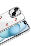 Apple iPhone 15 Fiyonk Desenli Kapak - Desen 9