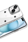 Apple iPhone 15 Fiyonk Desenli Kapak - Desen 7