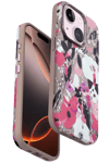 Apple iPhone 15 Flower Series Magsafe Kapak - Pembe