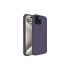 Apple iPhone 15 Kılıf First Silikon - Mürdüm