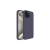 Apple iPhone 15 Kılıf First Silikon - Mürdüm