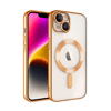 Apple iPhone 15 Kılıf Kross Magneticsafe Kapak - Turuncu