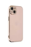 Apple iPhone 15 Kılıf Volet Silikon - Pembe
