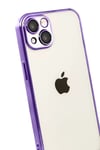 Apple iPhone 15 Lensli Silikon - Mor