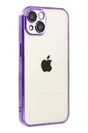 Apple iPhone 15 Lensli Silikon - Mor
