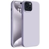Apple iPhone 15 Plus Kılıf First Silikon - Lila