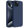 Apple iPhone 15 Plus Kılıf First Silikon - Lacivert