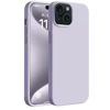 Apple iPhone 15 Plus Kılıf First Silikon - Lila