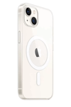 Apple iPhone 15 Plus Kılıf Magneticsafe Şeffaf Silikon - Şeffaf