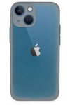 Apple iPhone 15 Plus Kılıf Montreal Silikon Kapak - Gri