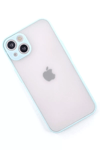 Apple iPhone 15 Plus Kılıf Montreal Silikon Kapak - Turkuaz