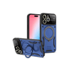 Apple iPhone 15 Pro Joy Lens Standlı Kapak - Lacivert