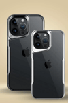 Apple iPhone 15 Pro Kılıf Boyi Silikon Kapak - Titan Gri