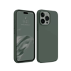 Apple iPhone 15 Pro Kılıf First Silikon - Koyu Yeşil