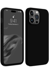 Apple iPhone 15 Pro Kılıf First Silikon - Siyah