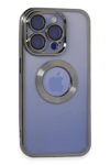 Apple iPhone 15 Pro Kılıf Slot Silikon - Titan Gri