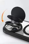 Apple iPhone 15 Pro Kılıf Teleskop Lens Magsafe Silikon Kapak - Lacivert