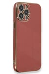 Apple iPhone 15 Pro Kılıf Volet Silikon - Kırmızı
